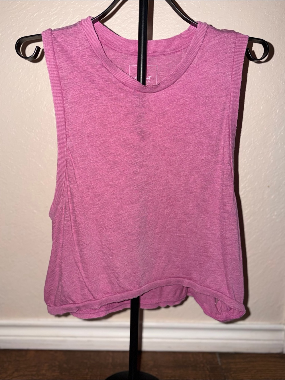 FP Movement by Free People Pink Sleeveless Muscle Tee